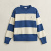 Striped Crew Neck Sweatshirt