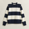Striped Crew Neck Sweatshirt