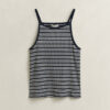 Striped Halterneck Tank Top