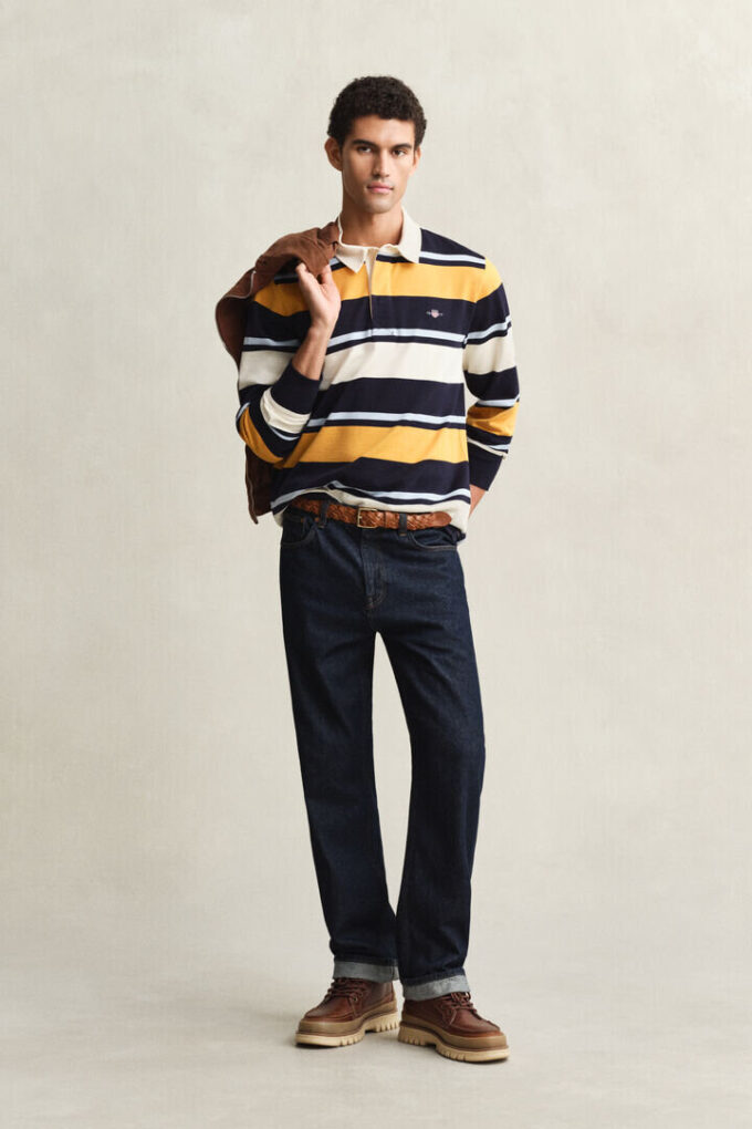 Striped Heavy Rugger