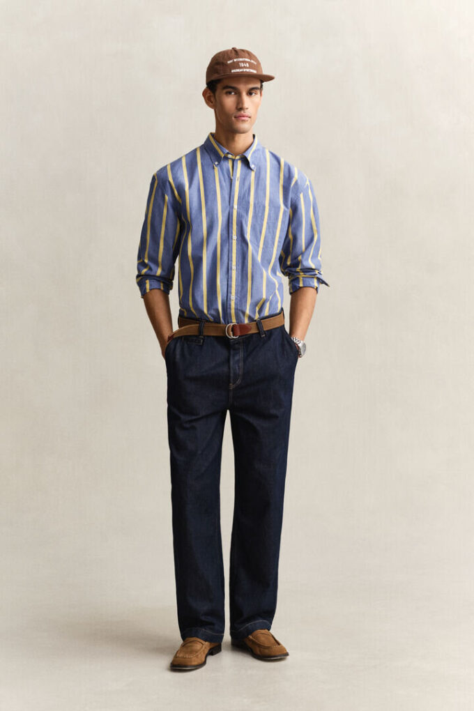 Striped Heritage Poplin Shirt