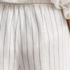 Striped Linen Blend Pants