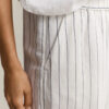 Striped Linen Blend Pants