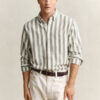 Striped Linen Blend Shirt
