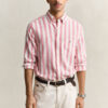 Striped Linen Blend Shirt