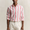 Striped Linen Blend Shirt