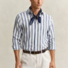 Striped Linen Blend Shirt