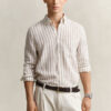 Striped Linen Blend Shirt
