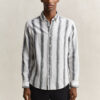 Striped Linen Blend Shirt