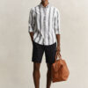 Striped Linen Blend Shirt
