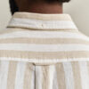 Striped Linen Blend Shirt