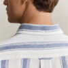 Striped Linen Blend Shirt