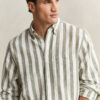 Striped Linen Blend Shirt