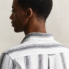 Striped Linen Blend Shirt