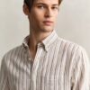 Striped Linen Blend Shirt
