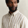 Striped Linen Blend Shirt