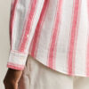 Striped Linen Blend Shirt