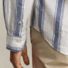 Striped Linen Blend Shirt