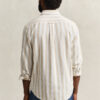 Striped Linen Blend Shirt