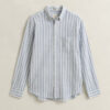 Striped Linen Blend Shirt