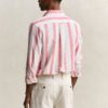 Striped Linen Blend Shirt
