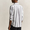 Striped Linen Blend Shirt