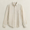 Striped Linen Blend Shirt
