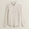Striped Linen Blend Shirt