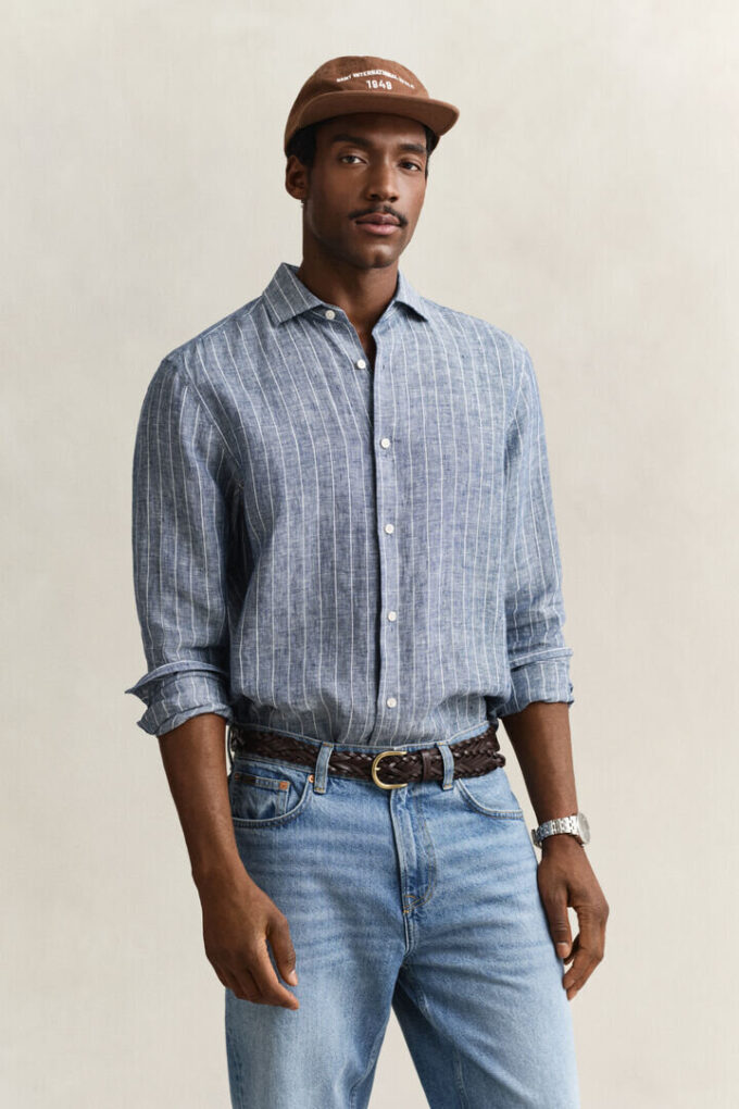 Striped Linen Shirt