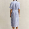 Striped Linen Shirt Dress