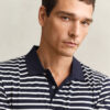 Striped Pima Cotton Polo Shirt