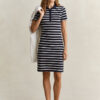 Striped Piqua Polo Dress