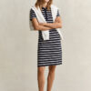 Striped Piqua Polo Dress