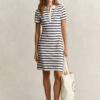 Striped Piqua Polo Dress
