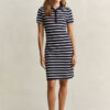 Striped Piqua Polo Dress