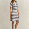 Striped Piqua Polo Dress