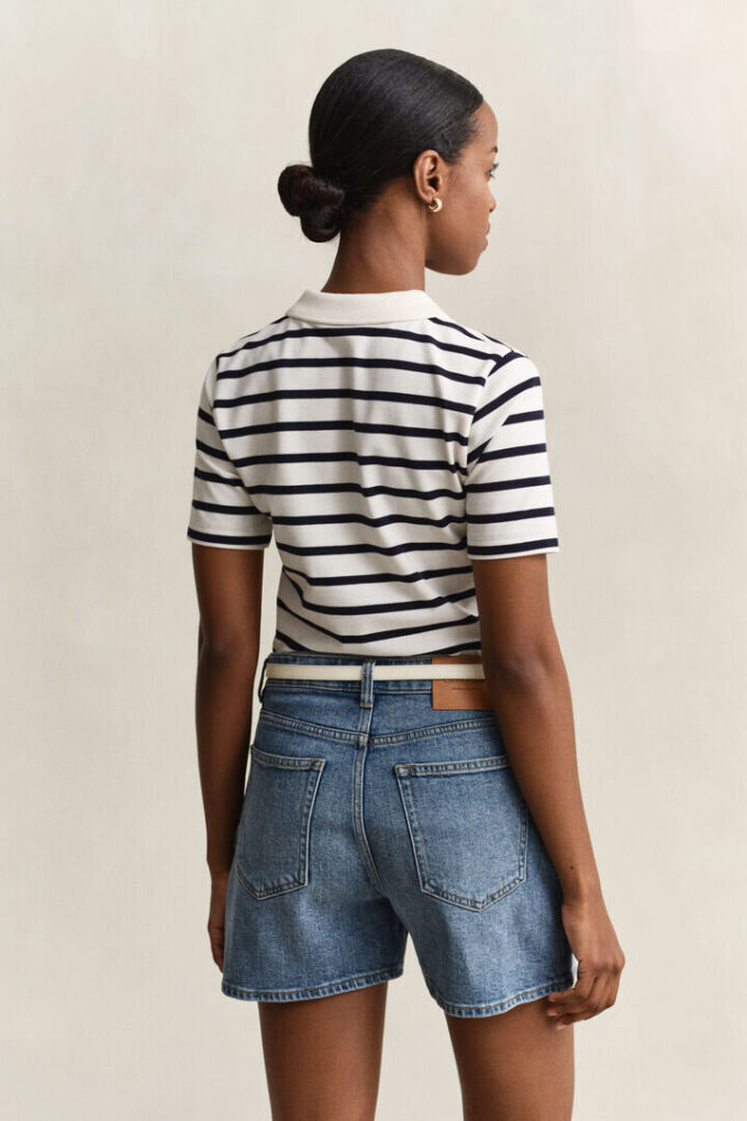Striped Piqua Polo Shirt