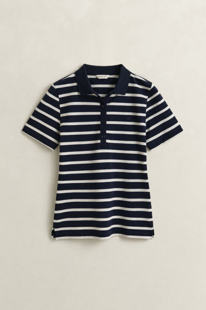Striped Piqua Polo Shirt