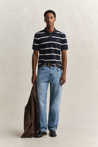 Striped Polo Shirt