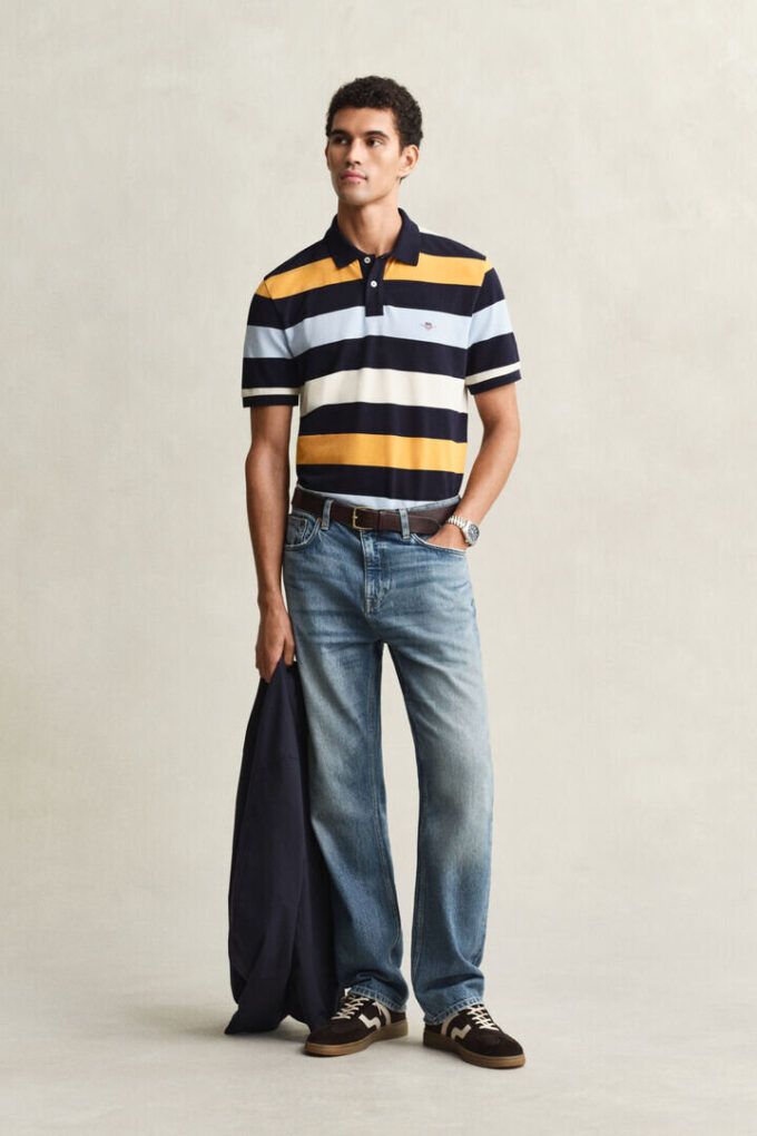 Striped Polo Shirt