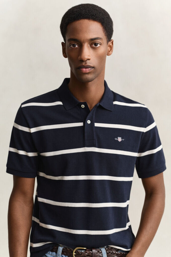 Striped Polo Shirt