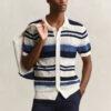 Striped Polo Sweater