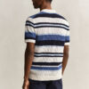 Striped Polo Sweater