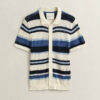Striped Polo Sweater