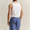 Striped Poplin Pajama Shorts