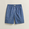 Striped Poplin Pajama Shorts