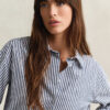 Striped Poplin Shirt