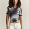 Striped Rib T-Shirt