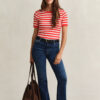 Striped Rib T-Shirt