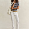 Striped Rib T-Shirt